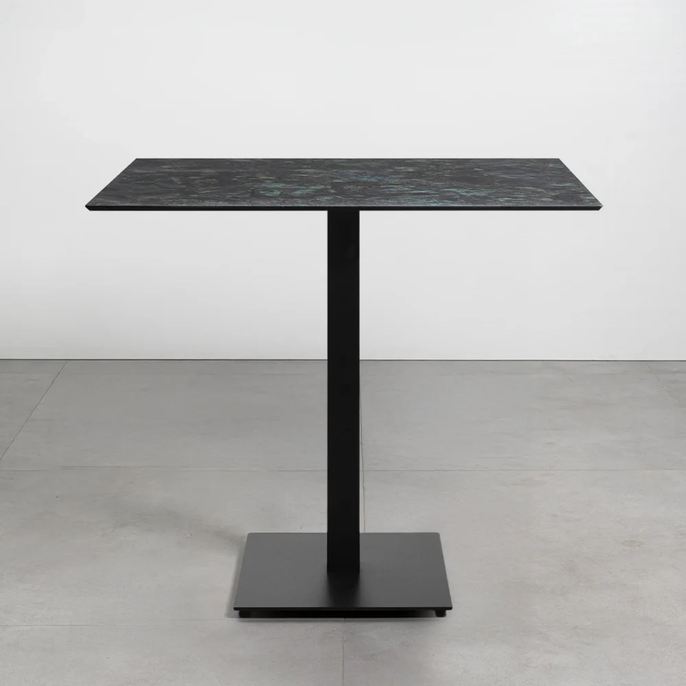 Tavolo con top in HPL 60x80 Forest Green