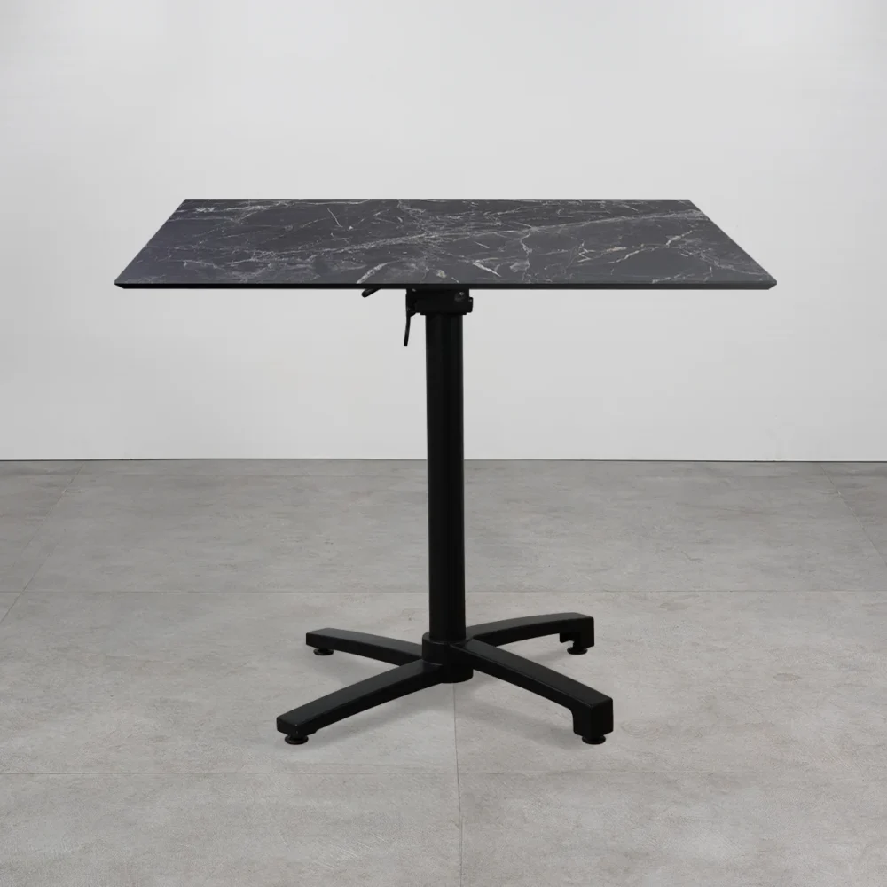 Tavolo con top in HPL 80x80 Impero