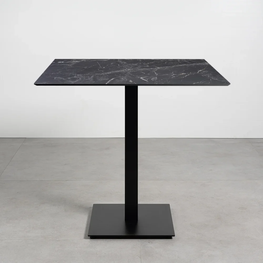 Tavolo con top in HPL 70x70 Impero